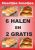 Broodjes 6 en 2 gratis